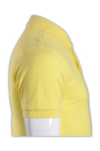 SKP033 yellow 044 short-sleeved men's Polo shirt 1AC03 men's solid color short-sleeved polo shirt sports comfort polo shirt polo shirt manufacturer t-shirt price back view SKP033 yellow 044 short-sleeved men's Polo shirt 1AC03 men's solid color short-sleeved polo shirt sports comfort polo shirt polo shirt manufacturer t-shirt price back view